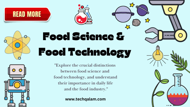 Food Science and food technology